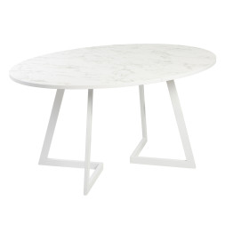 Комплект Стол ОЛСЕН 1500(+450)*1050 Опора ОЛСЕН Белый М