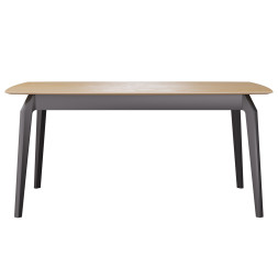 Комплект Стол ЭВАНС-2 1600*930 Массив Комплект ножек для стола ЭНЦО Графит