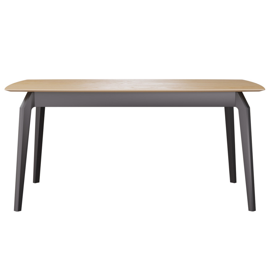 Комплект Стол ЭВАНС-2 1600*930 Массив Комплект ножек для стола ЭНЦО Графит