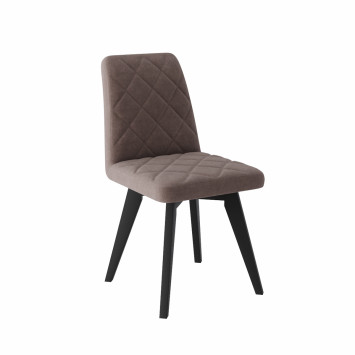 Комплект Стул АРИОН (ромб) сиденье, КАРКАС СТАНДАРТ МАССИВ Черный