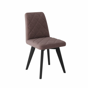 Комплект Стул АРИОН (ромб) сиденье, КАРКАС СТАНДАРТ МАССИВ Черный