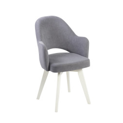 Комплект Стул КЛЕО сиденье NEW, КАРКАС СТАНДАРТ МАССИВ Белый