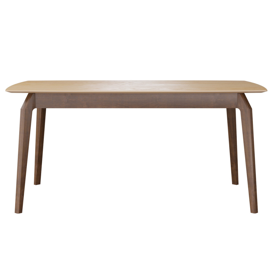 Комплект Стол ЭВАНС-2 1600*930 Массив Комплект ножек для стола ЭНЦО Орех