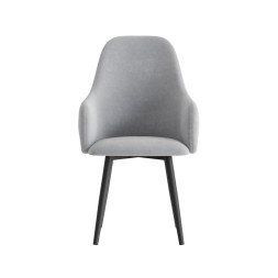 Комплект Стул ДЭГНИ сиденье, КАРКАС СТЕЛС Черный матовый М