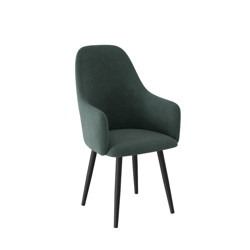 Стул дэгни Стелс черный мат М 