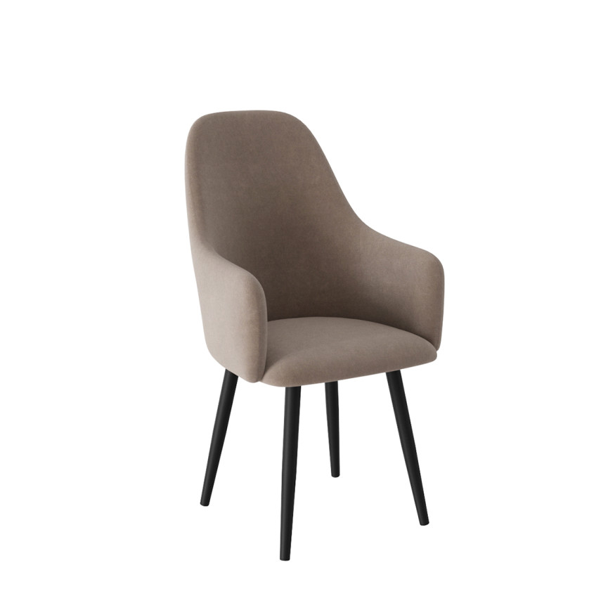 Стул дэгни Стелс черный мат М 