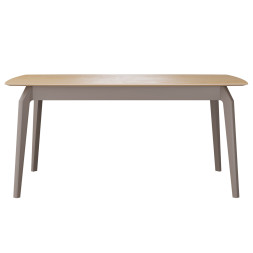 Комплект Стол ЭВАНС-2 1600*930 Массив Комплект ножек для стола ЭНЦО Капучино