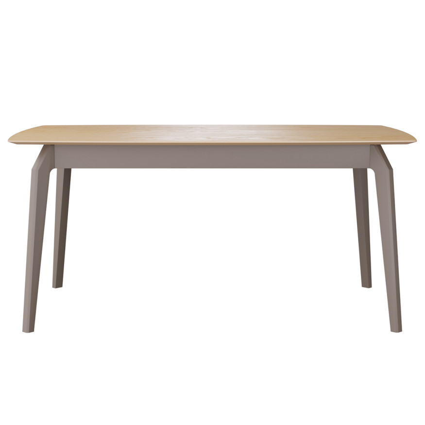 Комплект Стол ЭВАНС-2 1600*930 Массив Комплект ножек для стола ЭНЦО Капучино