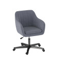 Комплект Полукресло ТРЕВИС XL, Опора Офисная колесная Черн МАТ