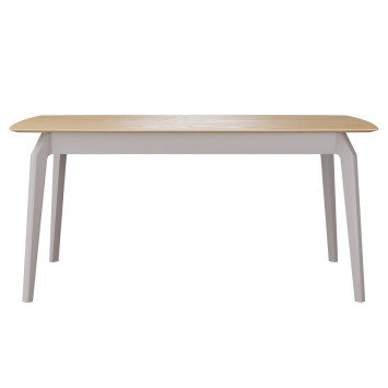 Комплект Стол ЭВАНС-2 1600*930 Массив Комплект ножек для стола ЭНЦО Серый