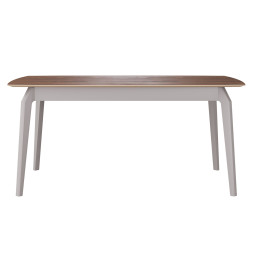 Комплект Стол ЭВАНС-2 1600*930 Массив Комплект ножек для стола ЭНЦО Серый