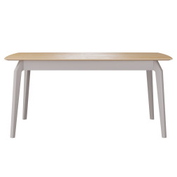 Комплект Стол ЭВАНС-2 1600*930 Массив Комплект ножек для стола ЭНЦО Серый