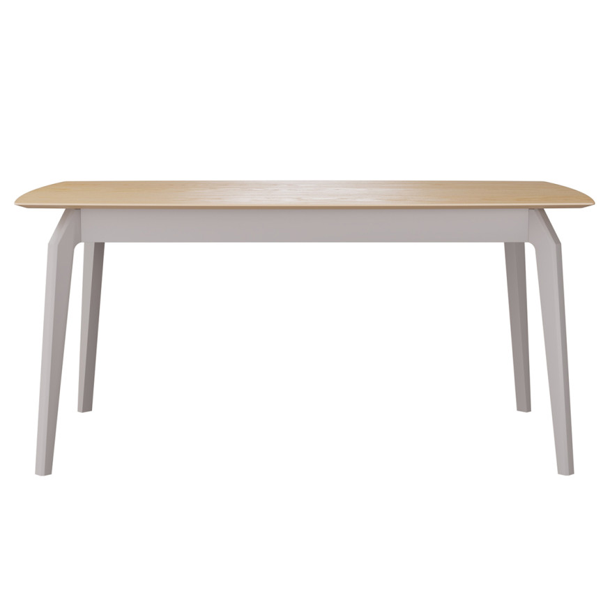 Комплект Стол ЭВАНС-2 1600*930 Массив Комплект ножек для стола ЭНЦО Серый