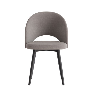 Комплект Стул ШАДЕ, КАРКАС СТЕЛС Черный матовый М