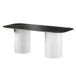 Комплект Стол ИДРИС Керамика 2000*900 Опора ИДРИС Белый м